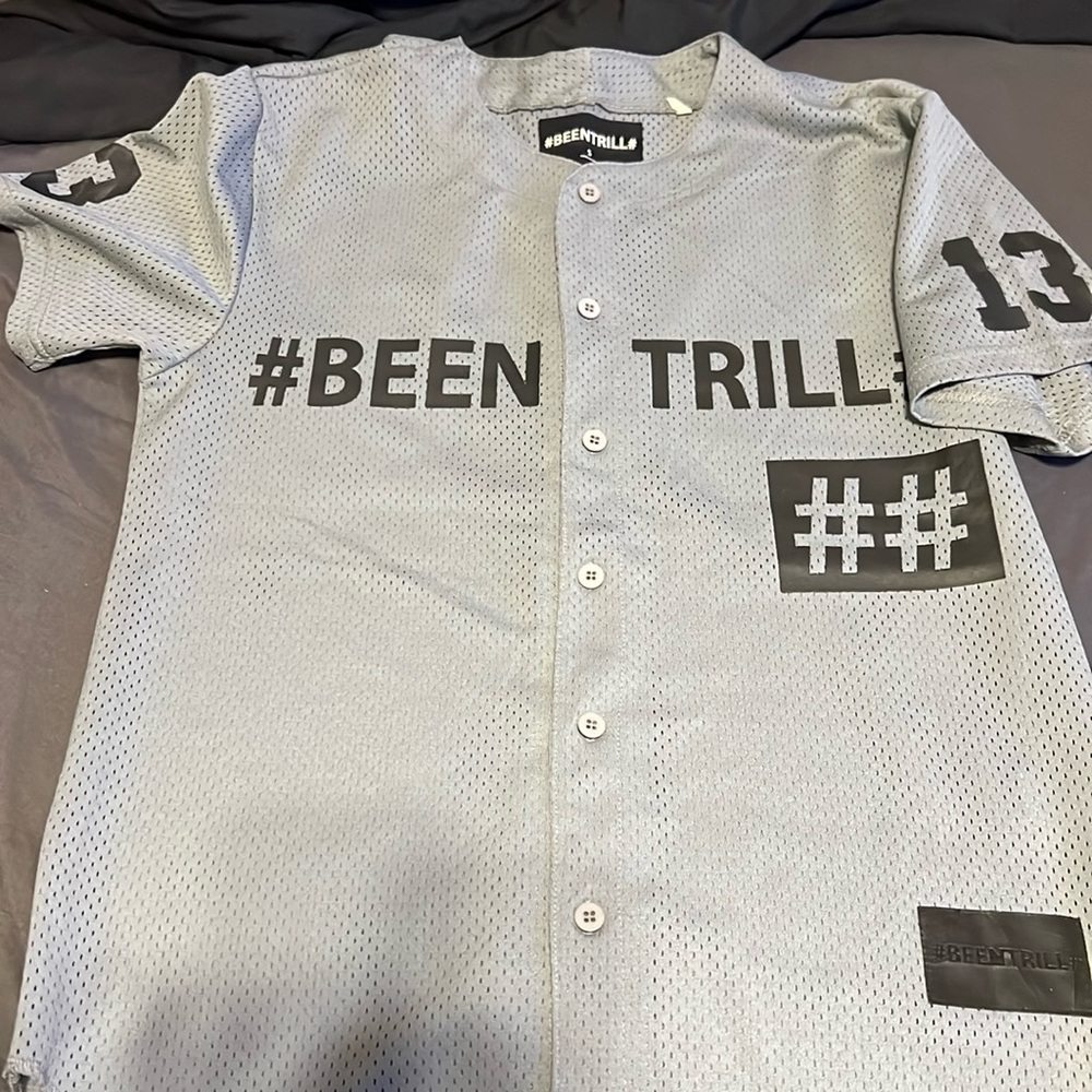 Been thrill x PacSun baseball jersey